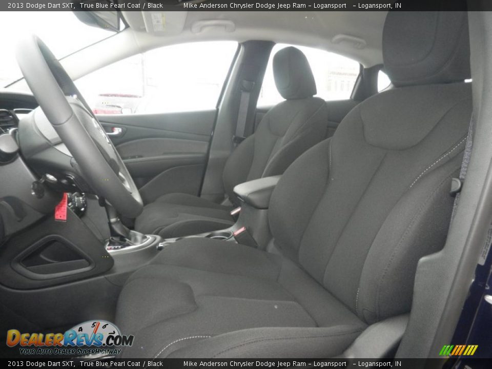 2013 Dodge Dart SXT True Blue Pearl Coat / Black Photo #4