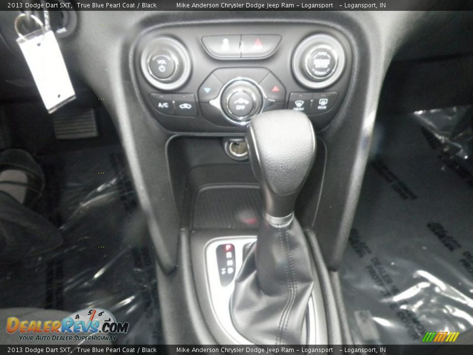 2013 Dodge Dart SXT True Blue Pearl Coat / Black Photo #8