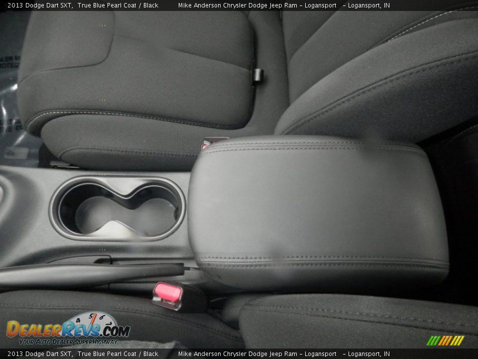 2013 Dodge Dart SXT True Blue Pearl Coat / Black Photo #9