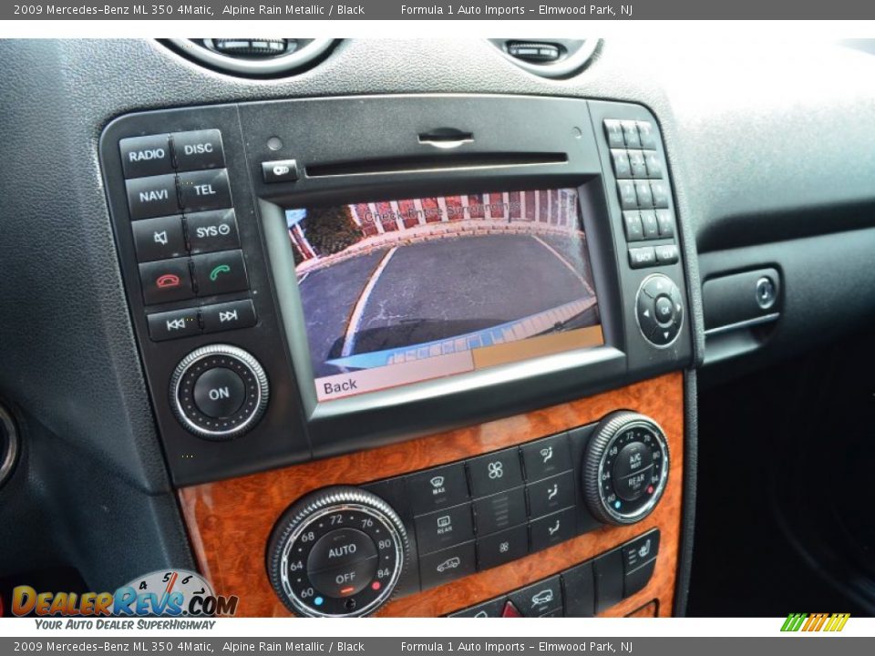 2009 Mercedes-Benz ML 350 4Matic Alpine Rain Metallic / Black Photo #17