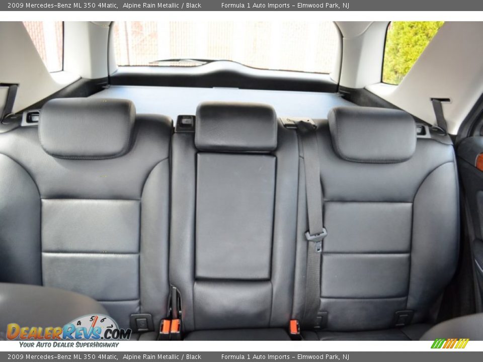 2009 Mercedes-Benz ML 350 4Matic Alpine Rain Metallic / Black Photo #23