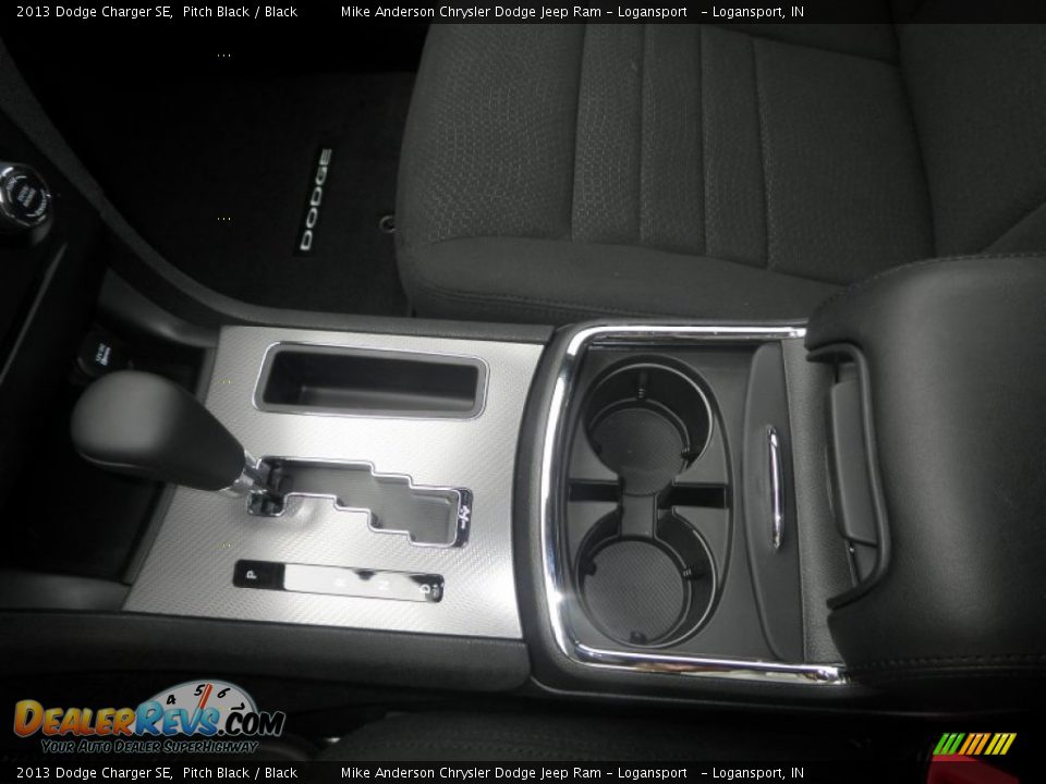 2013 Dodge Charger SE Pitch Black / Black Photo #8
