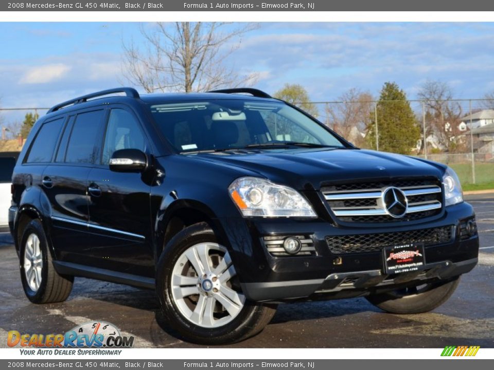 2008 Mercedes-Benz GL 450 4Matic Black / Black Photo #1