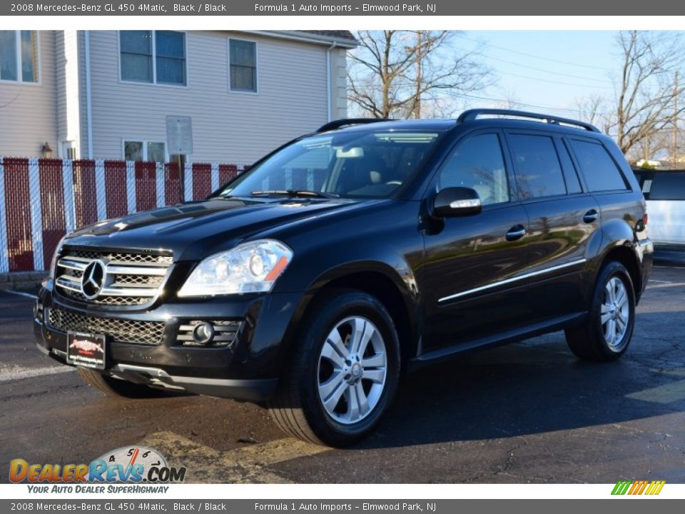 2008 Mercedes-Benz GL 450 4Matic Black / Black Photo #3