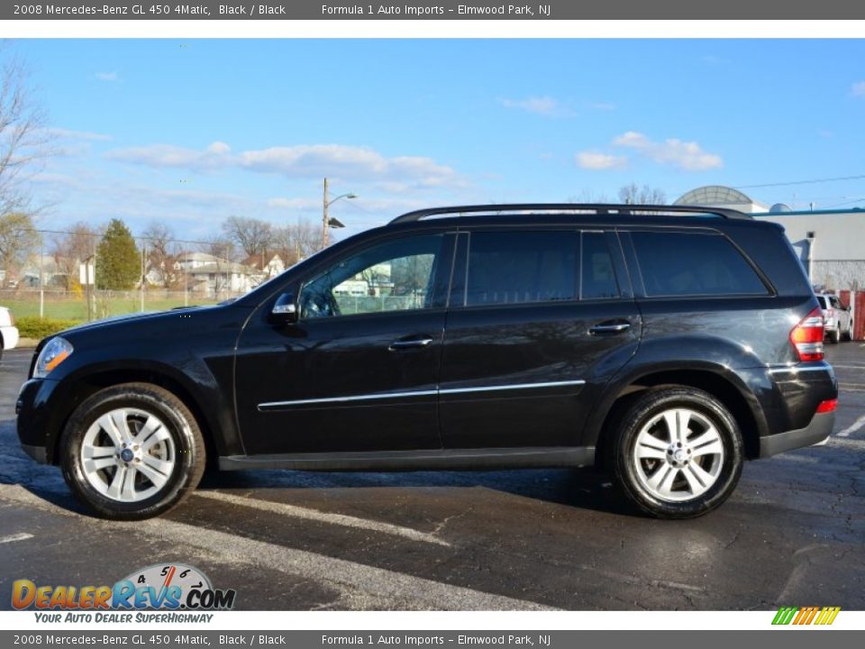 2008 Mercedes-Benz GL 450 4Matic Black / Black Photo #4