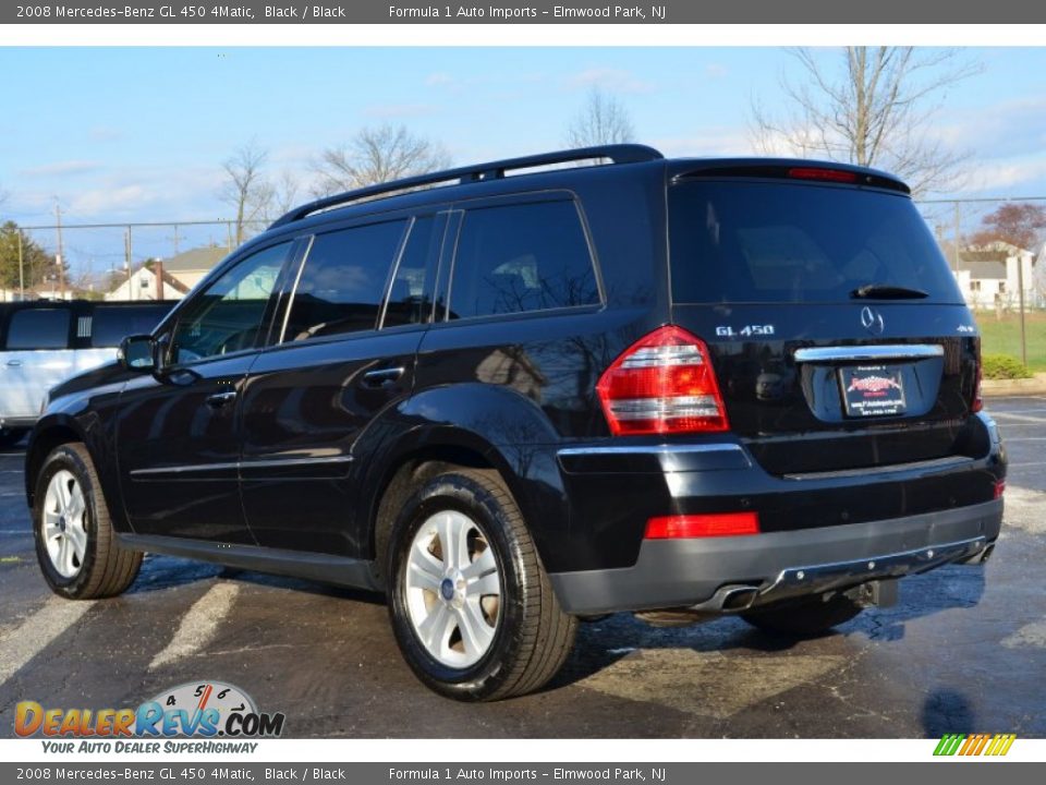 2008 Mercedes-Benz GL 450 4Matic Black / Black Photo #5