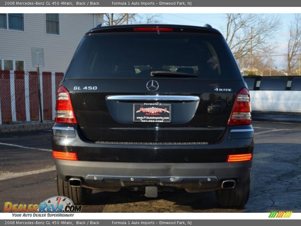 2008 Mercedes-Benz GL 450 4Matic Black / Black Photo #6
