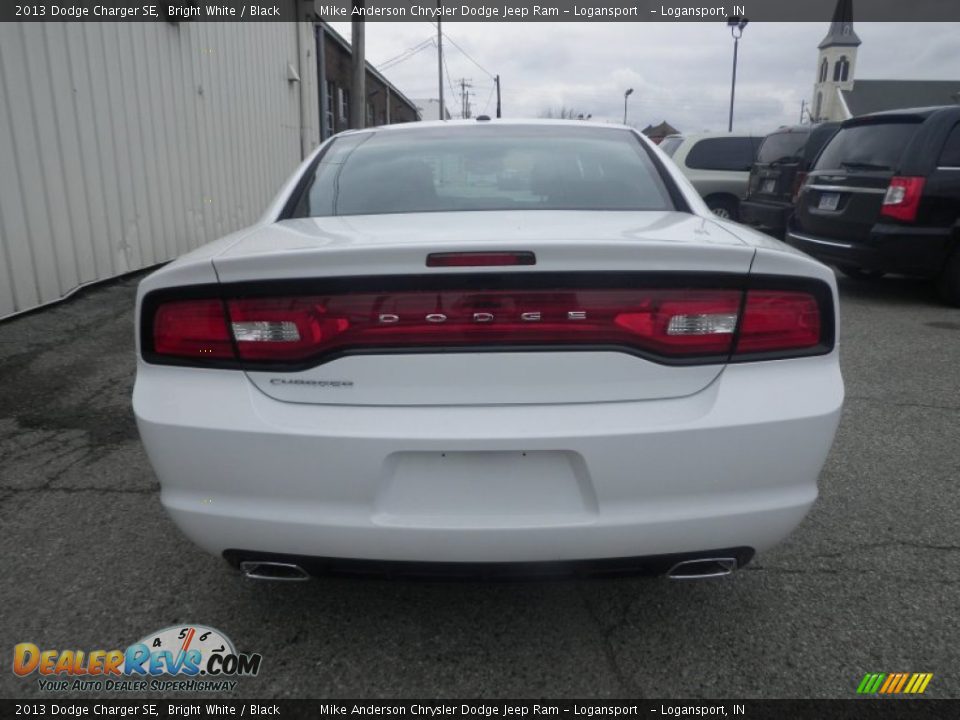 2013 Dodge Charger SE Bright White / Black Photo #3