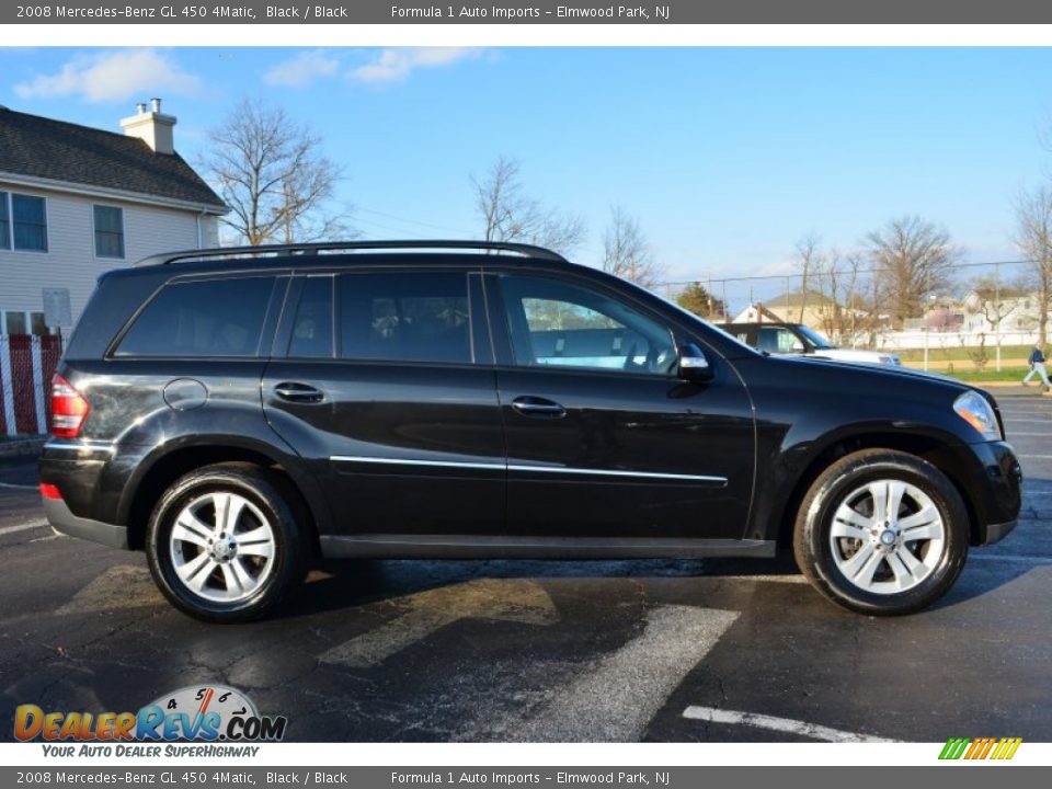 2008 Mercedes-Benz GL 450 4Matic Black / Black Photo #8