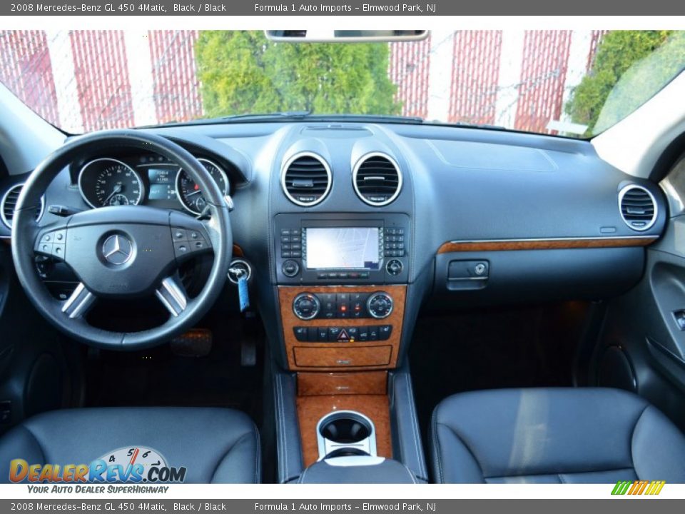 2008 Mercedes-Benz GL 450 4Matic Black / Black Photo #9