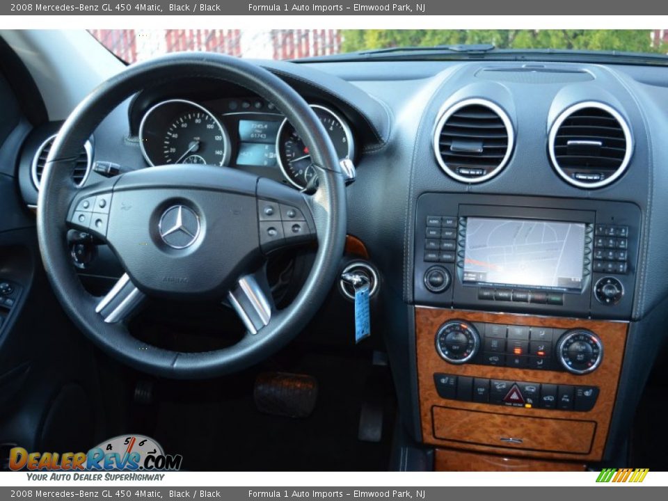 2008 Mercedes-Benz GL 450 4Matic Black / Black Photo #10