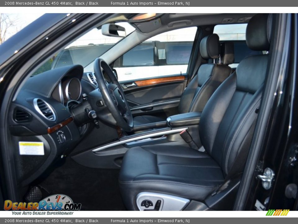 2008 Mercedes-Benz GL 450 4Matic Black / Black Photo #11
