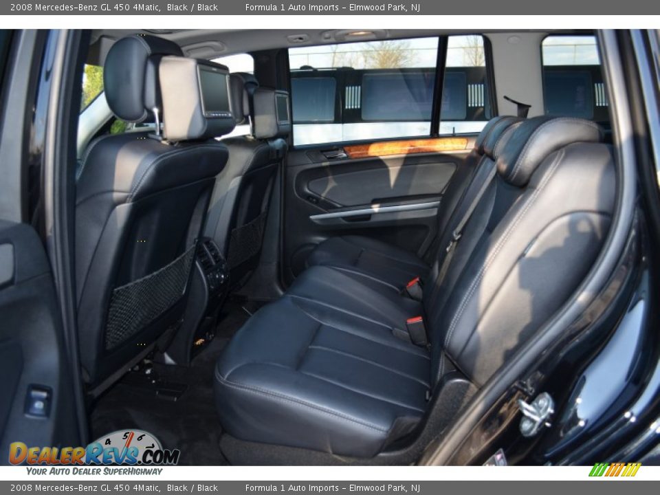 2008 Mercedes-Benz GL 450 4Matic Black / Black Photo #12