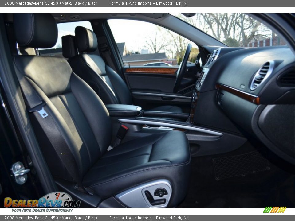 2008 Mercedes-Benz GL 450 4Matic Black / Black Photo #14