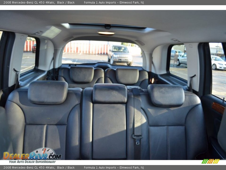 2008 Mercedes-Benz GL 450 4Matic Black / Black Photo #15