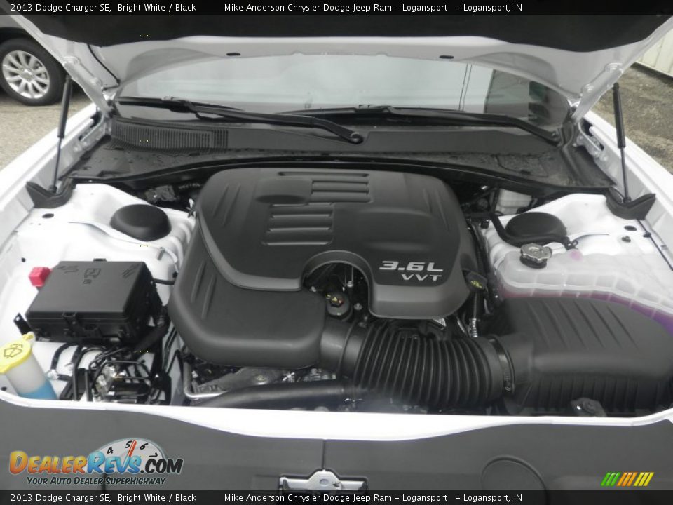 2013 Dodge Charger SE Bright White / Black Photo #10