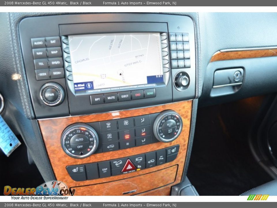 2008 Mercedes-Benz GL 450 4Matic Black / Black Photo #16