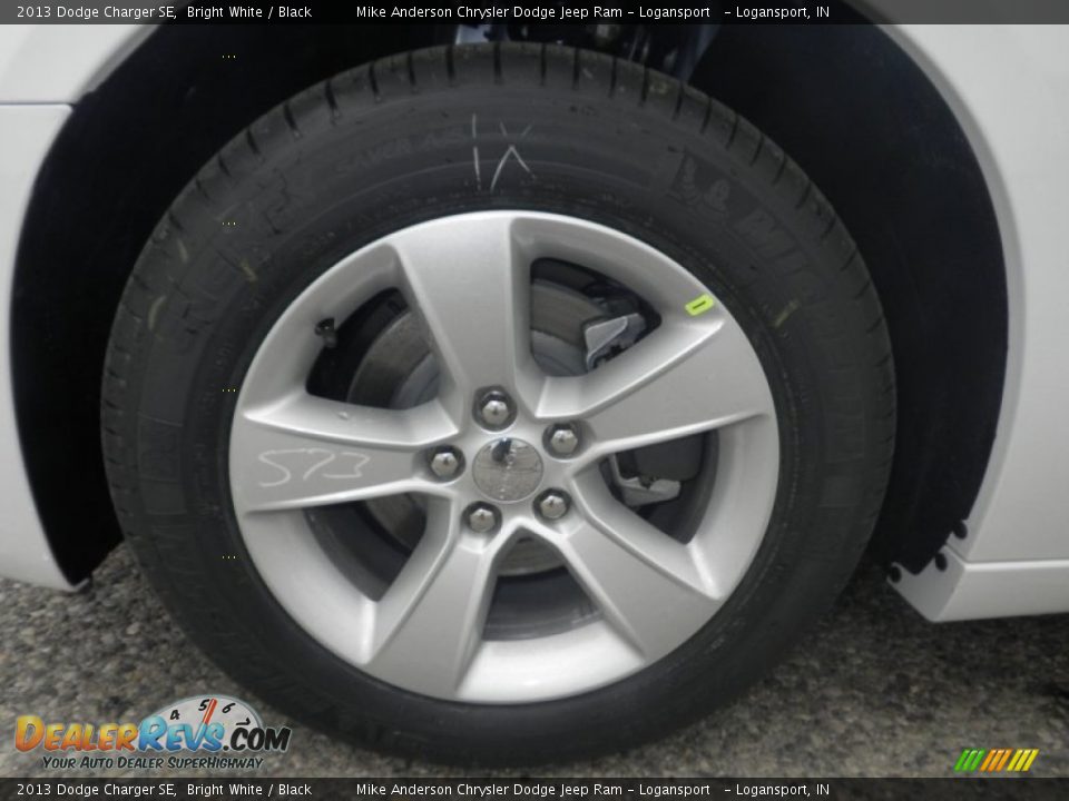 2013 Dodge Charger SE Bright White / Black Photo #11