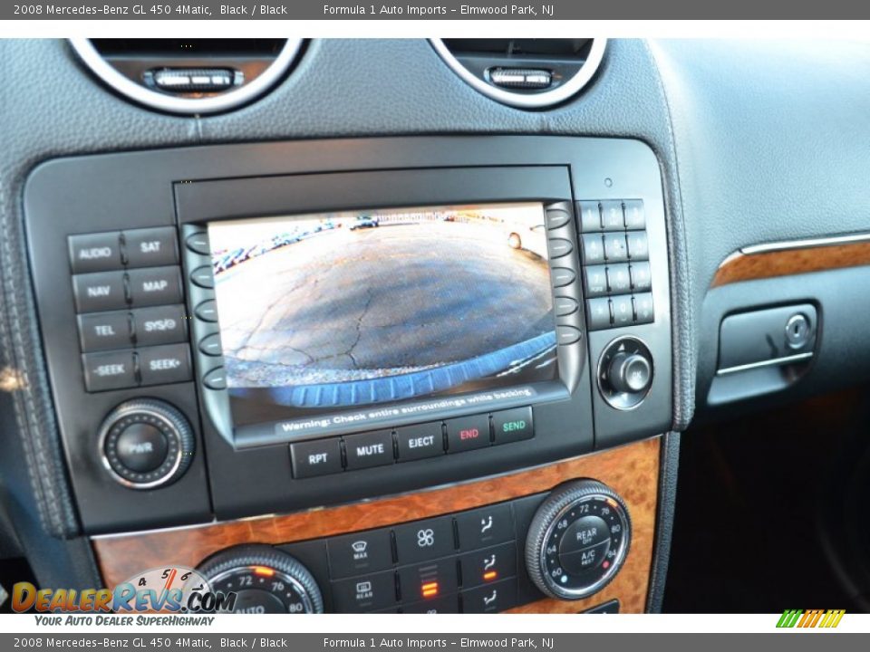 2008 Mercedes-Benz GL 450 4Matic Black / Black Photo #17