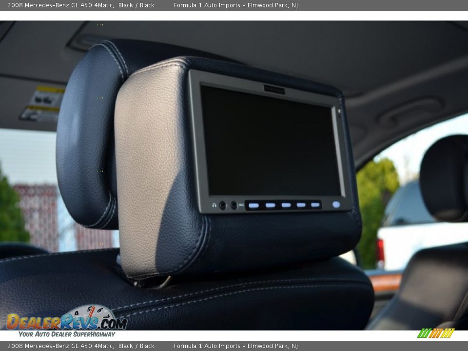 2008 Mercedes-Benz GL 450 4Matic Black / Black Photo #19