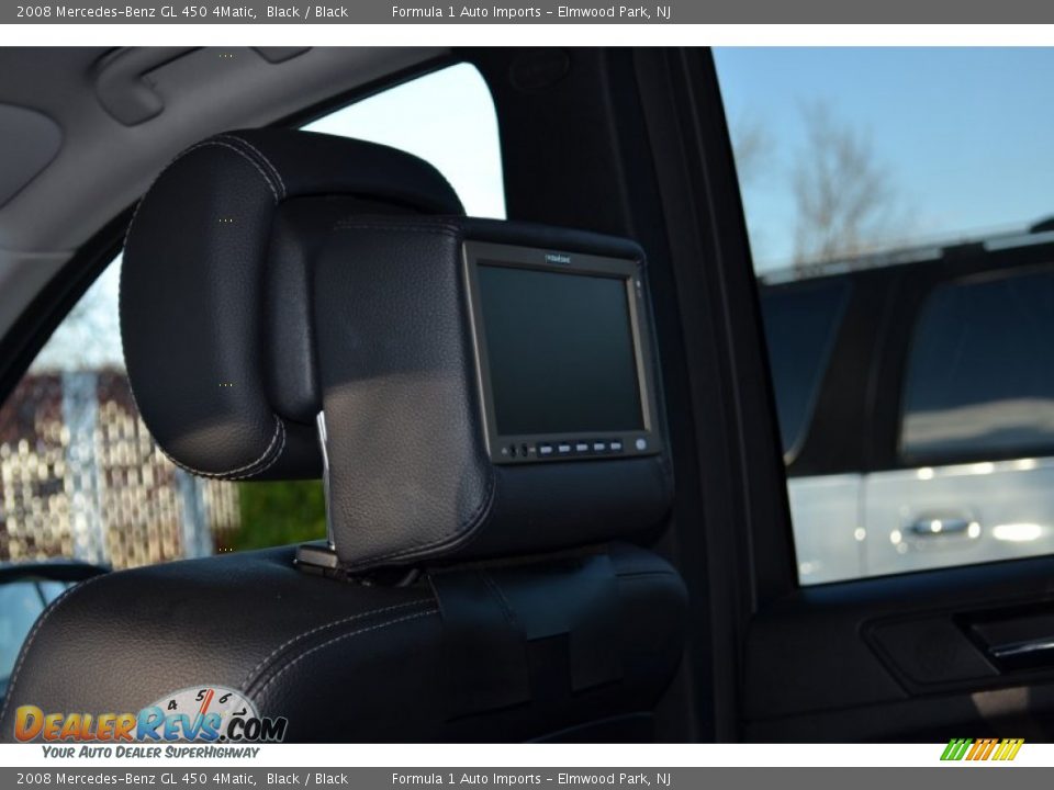 2008 Mercedes-Benz GL 450 4Matic Black / Black Photo #20
