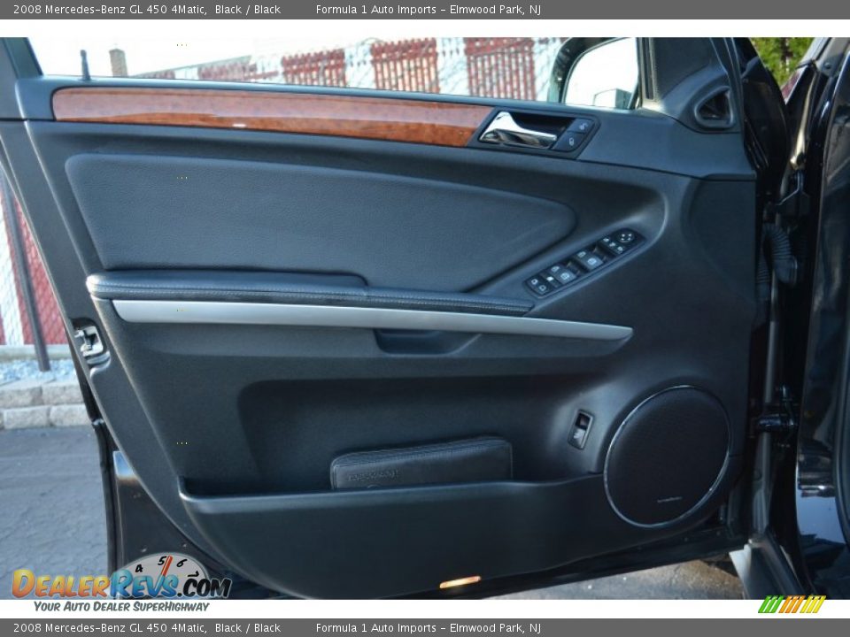 2008 Mercedes-Benz GL 450 4Matic Black / Black Photo #23