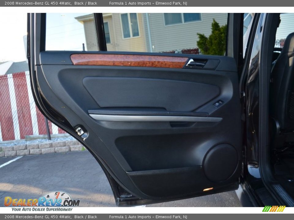 2008 Mercedes-Benz GL 450 4Matic Black / Black Photo #24