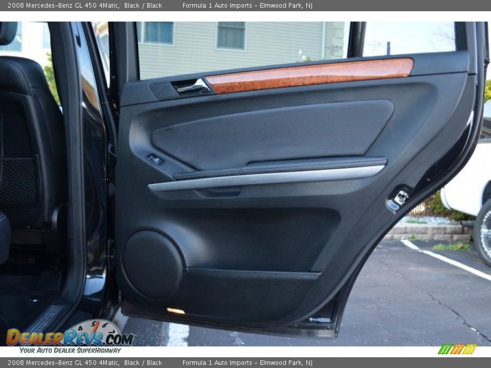 2008 Mercedes-Benz GL 450 4Matic Black / Black Photo #25