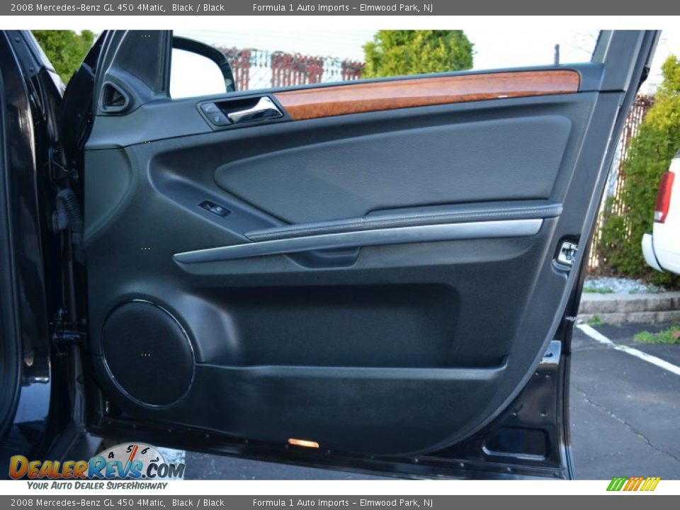 2008 Mercedes-Benz GL 450 4Matic Black / Black Photo #26