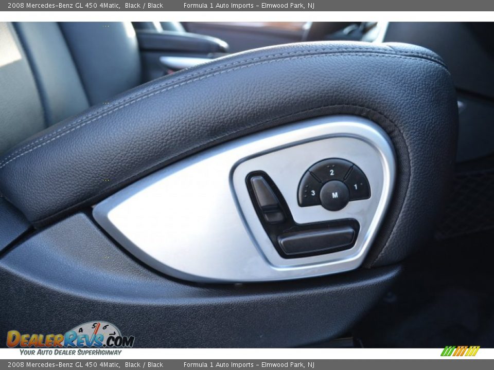 2008 Mercedes-Benz GL 450 4Matic Black / Black Photo #28