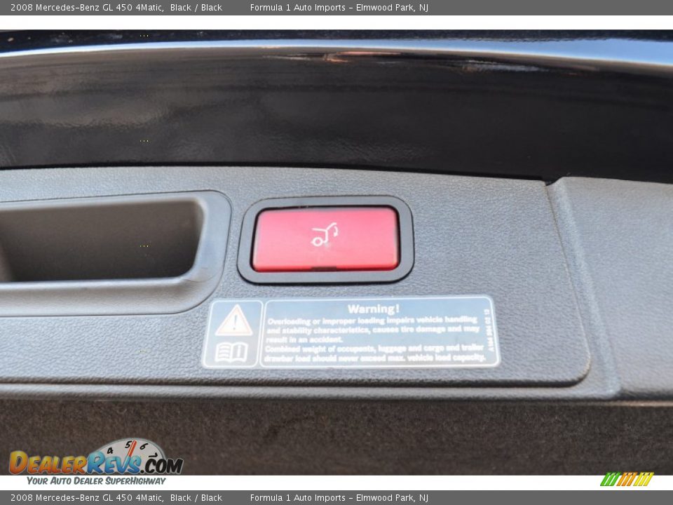 2008 Mercedes-Benz GL 450 4Matic Black / Black Photo #30
