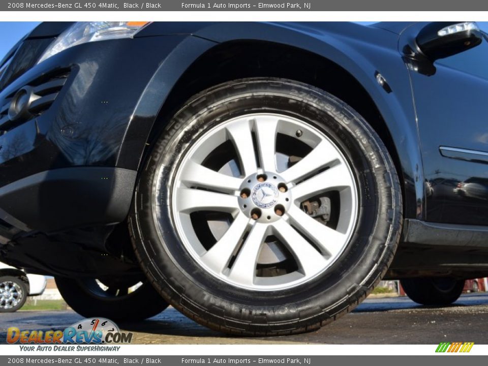2008 Mercedes-Benz GL 450 4Matic Black / Black Photo #31