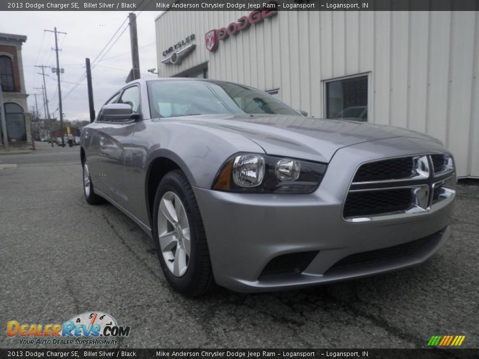 2013 Dodge Charger SE Billet Silver / Black Photo #1