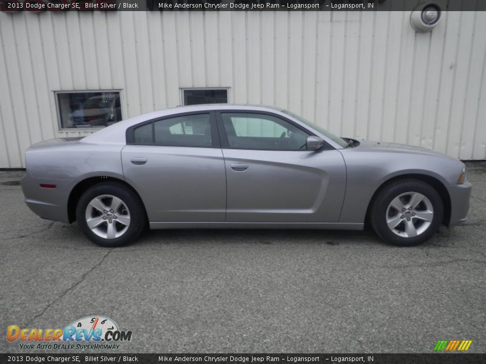 2013 Dodge Charger SE Billet Silver / Black Photo #2