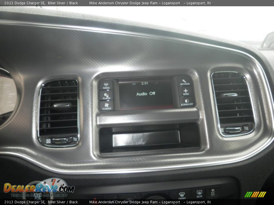 2013 Dodge Charger SE Billet Silver / Black Photo #7