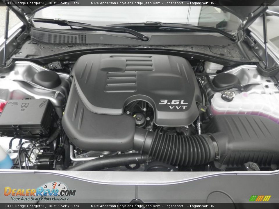 2013 Dodge Charger SE Billet Silver / Black Photo #12