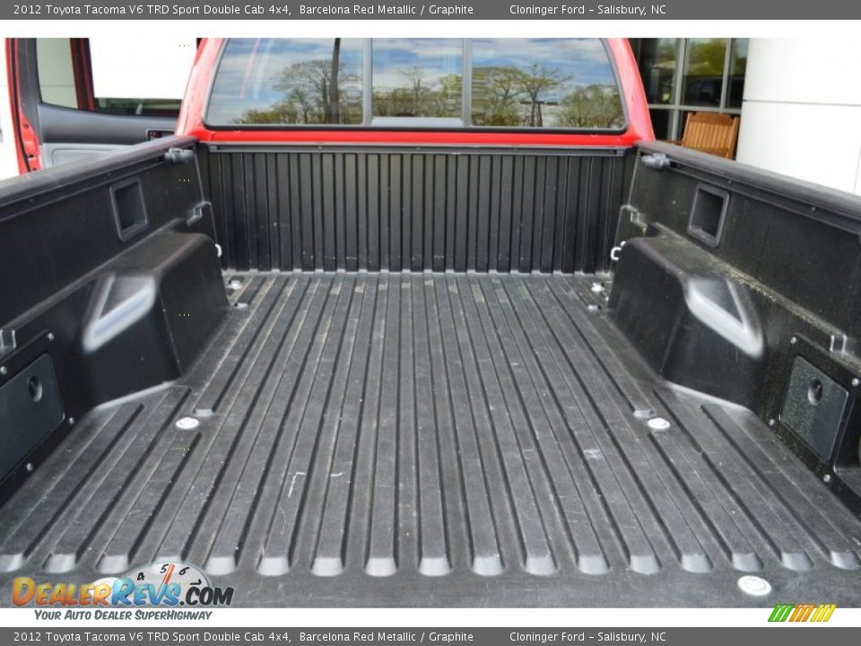 2012 Toyota Tacoma V6 TRD Sport Double Cab 4x4 Barcelona Red Metallic / Graphite Photo #21