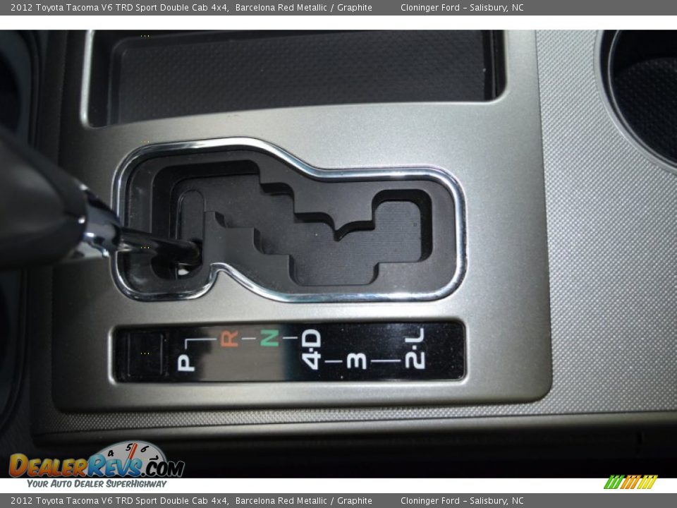 2012 Toyota Tacoma V6 TRD Sport Double Cab 4x4 Barcelona Red Metallic / Graphite Photo #31