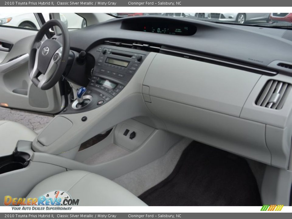 2010 Toyota Prius Hybrid II Classic Silver Metallic / Misty Gray Photo #16