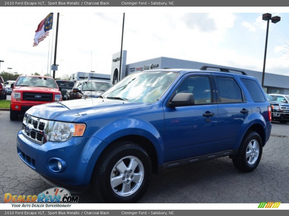 2010 Ford Escape XLT Sport Blue Metallic / Charcoal Black Photo #6
