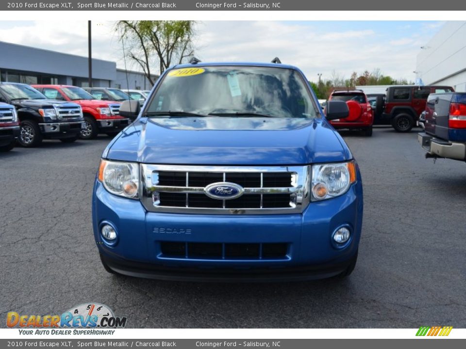 2010 Ford Escape XLT Sport Blue Metallic / Charcoal Black Photo #7
