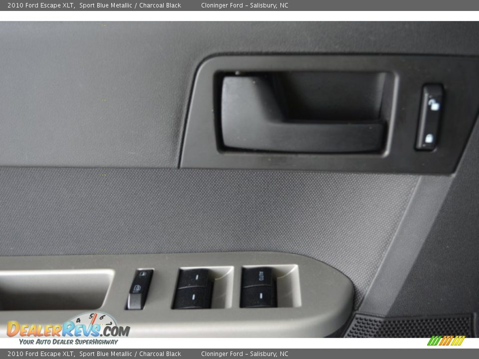 2010 Ford Escape XLT Sport Blue Metallic / Charcoal Black Photo #9