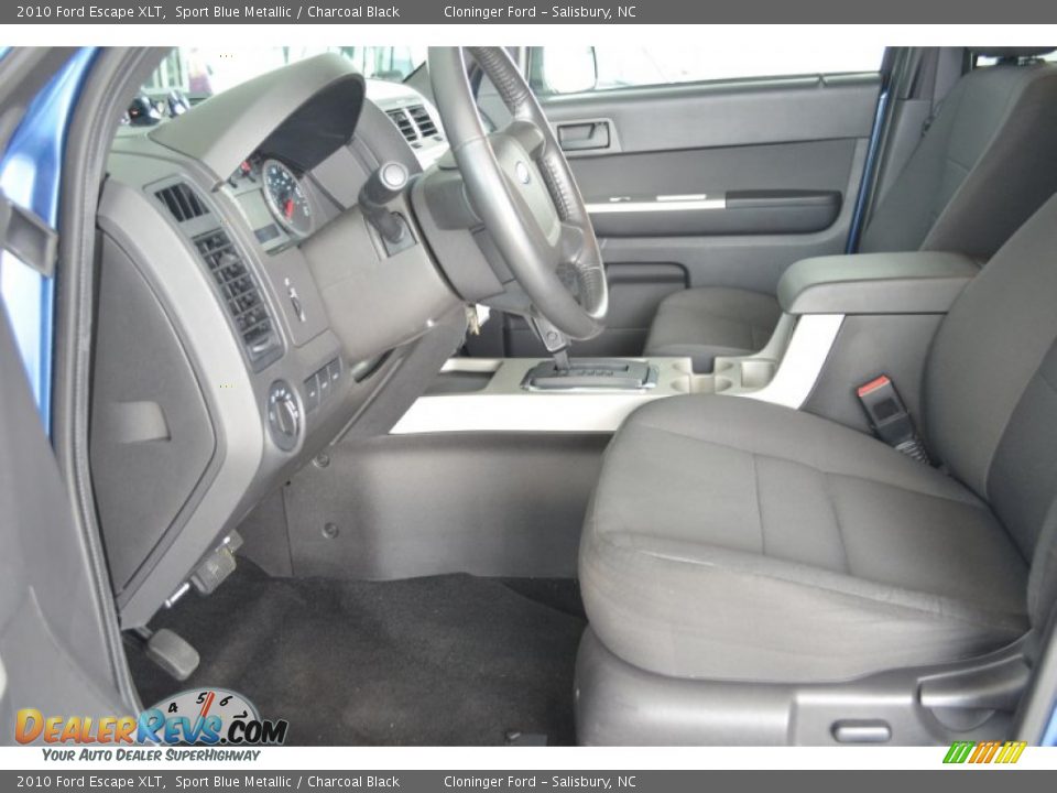 2010 Ford Escape XLT Sport Blue Metallic / Charcoal Black Photo #10