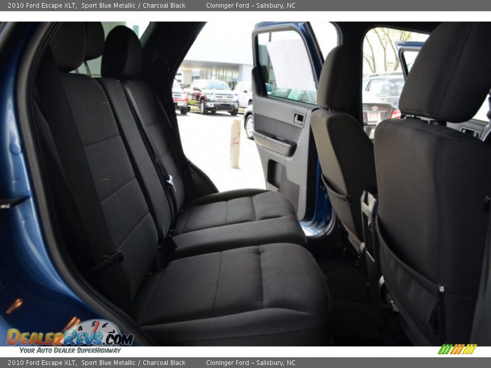 2010 Ford Escape XLT Sport Blue Metallic / Charcoal Black Photo #14