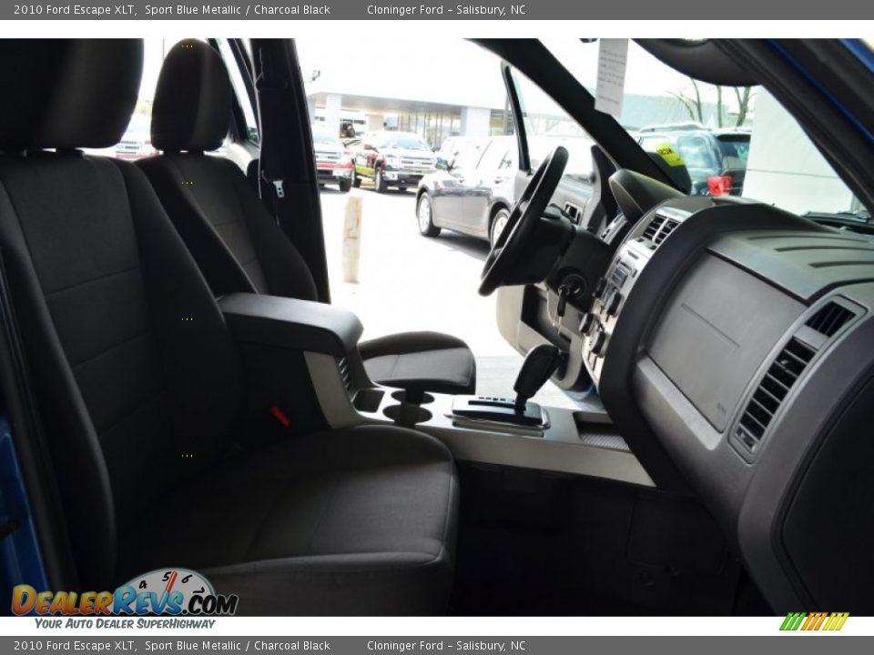2010 Ford Escape XLT Sport Blue Metallic / Charcoal Black Photo #15