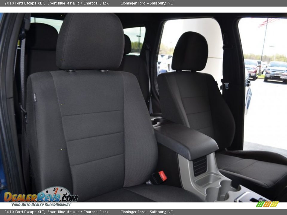2010 Ford Escape XLT Sport Blue Metallic / Charcoal Black Photo #18