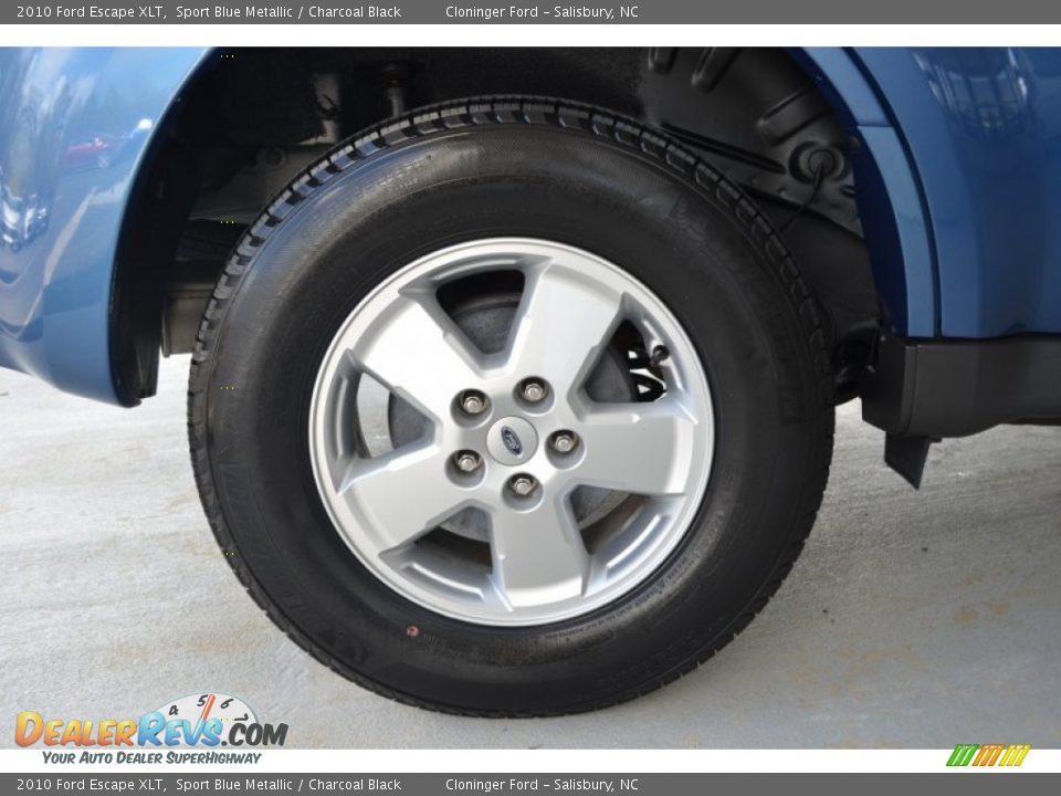 2010 Ford Escape XLT Sport Blue Metallic / Charcoal Black Photo #19