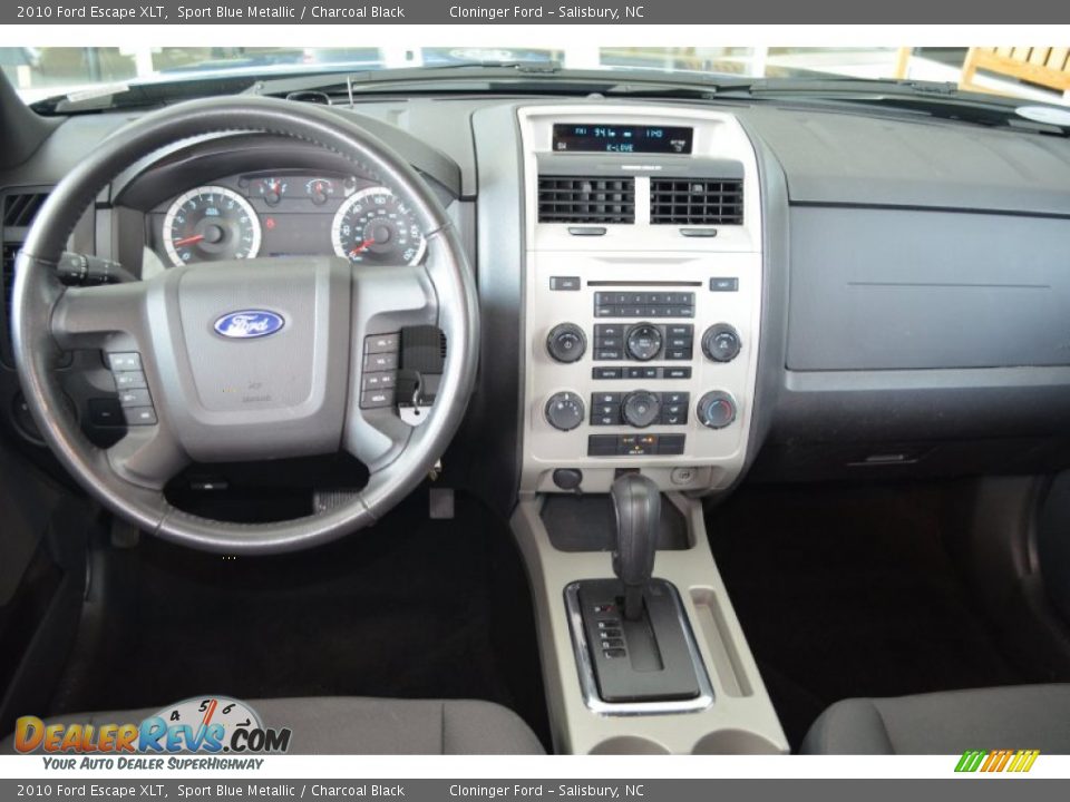 2010 Ford Escape XLT Sport Blue Metallic / Charcoal Black Photo #21