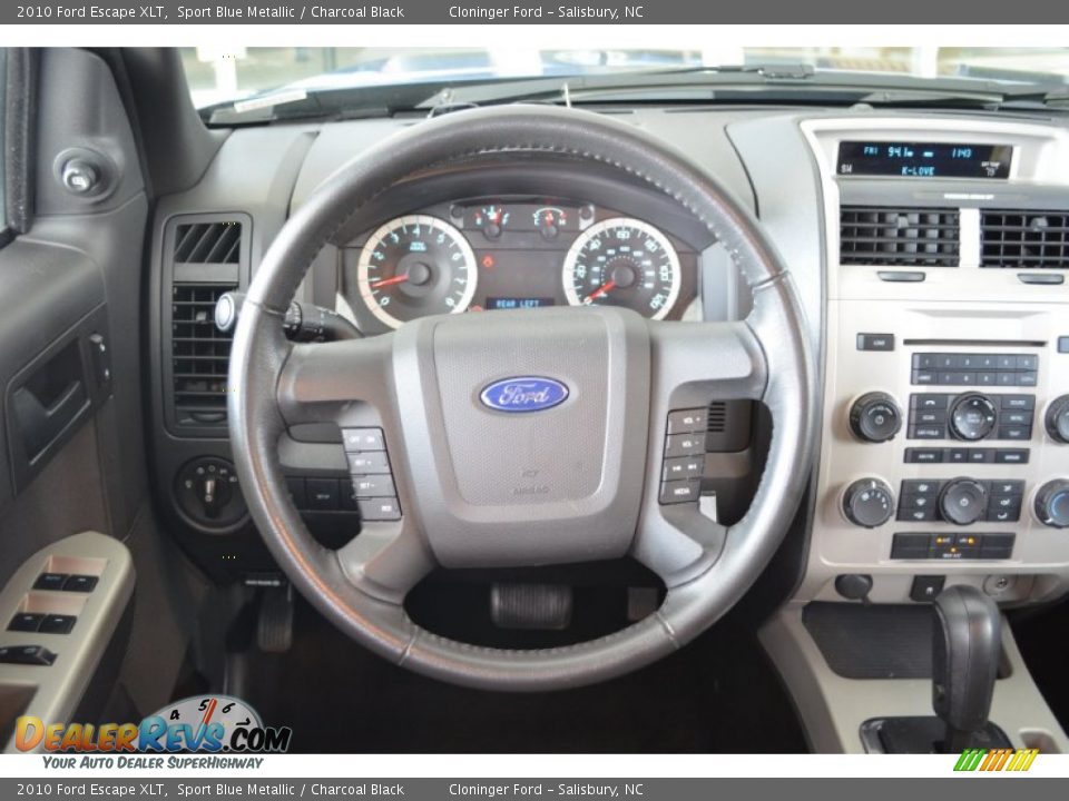 2010 Ford Escape XLT Sport Blue Metallic / Charcoal Black Photo #22