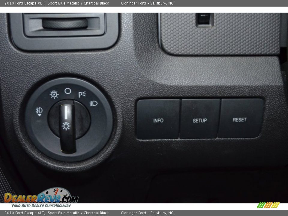 2010 Ford Escape XLT Sport Blue Metallic / Charcoal Black Photo #23